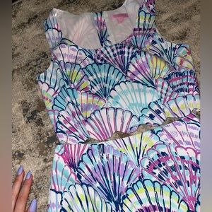 Lilly Pulitzer Oh Shello Cadden Crop Set 2 Piece